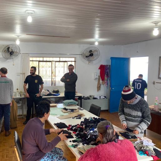 Policia Civil da região entrega alimentos arrecadados; confira