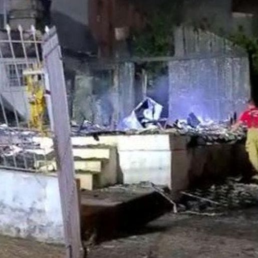 Duas crianças e um adulto morrem em incêndio na Capital