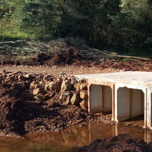 Santa Helena investe na construção de novo modelo de pontes