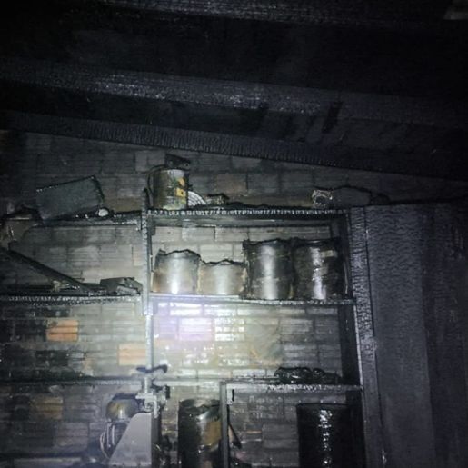 Bombeiros controlam princípio de incêndio em madereira em SMOeste