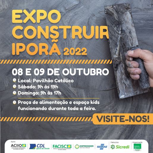 2ª Expo Construir será realizada neste fim de semana em Iporã do Oeste