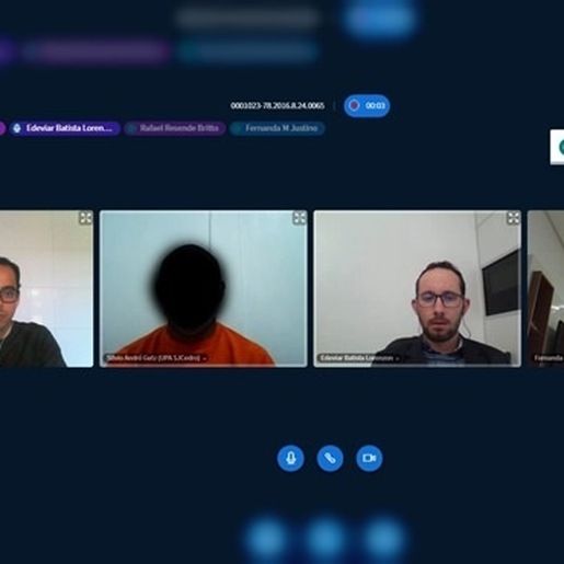 Comarca de São José do Cedro realiza 1ª audiência 100% virtual