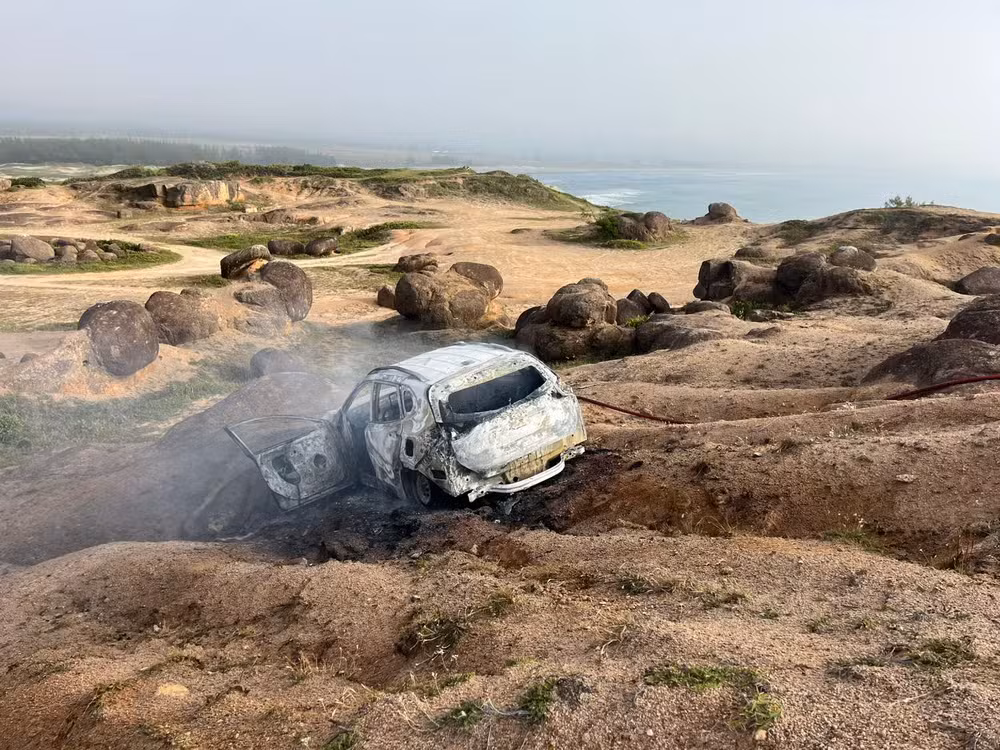 Suspeito de adquirir combustível para incendiar carro com corpo de homem em SC é preso
