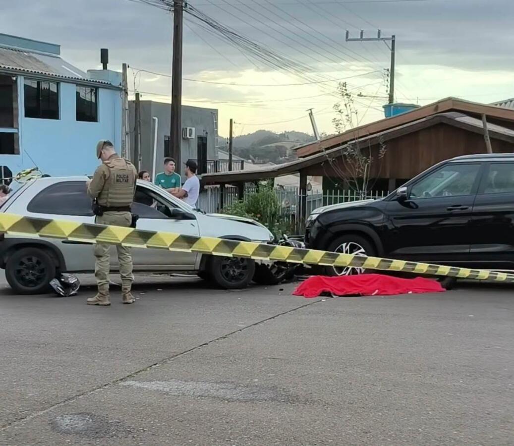 Motociclista morre após colisão com motorista embriagado em Chapecó