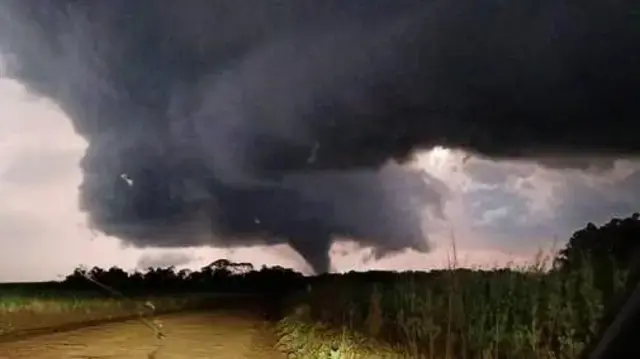 Xanxerê está entre cidades com mais registros de tornados no Brasil