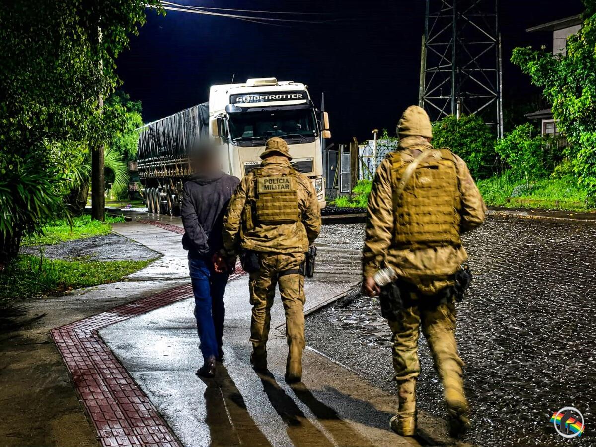 PM prende dois homens por tráfico de drogas e associação para o tráfico em São Miguel do Oeste