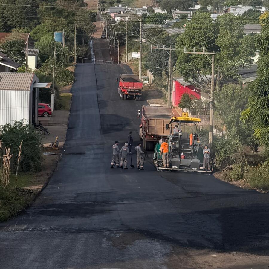 Bairro Andreatta receberá novas obras de pavimentação em São Miguel do Oeste