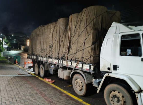 PF apreende 1,2 mil caixas de vinho argentino escondidas em caminhão na BR-163