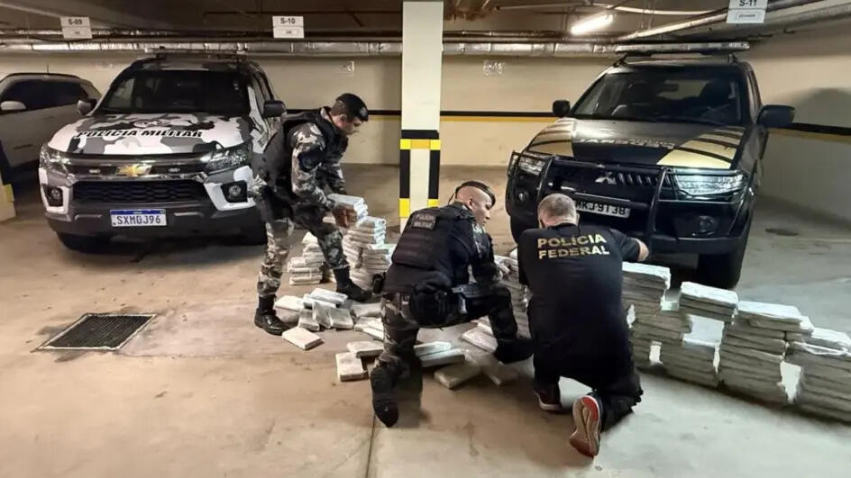 Carga milionária de cocaína é apreendida na Grande Florianópolis