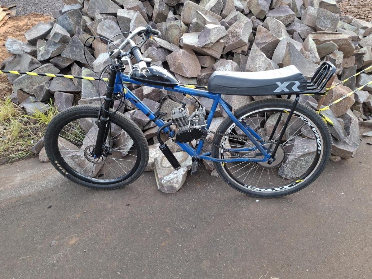 PM flagra homem dirigindo com CNH suspensa e moto sem licença em SMO