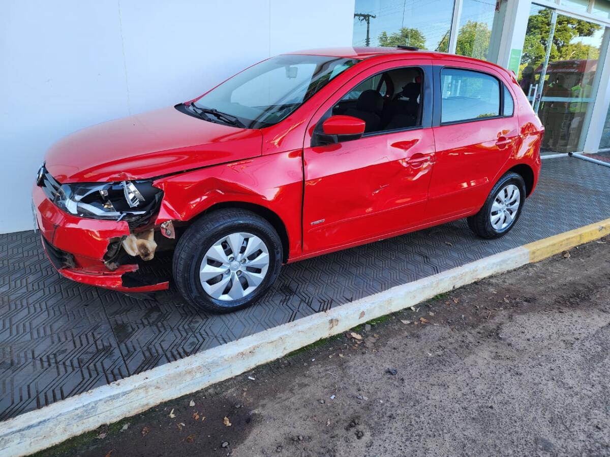 Motorista foge após acidente no centro de Itapiranga