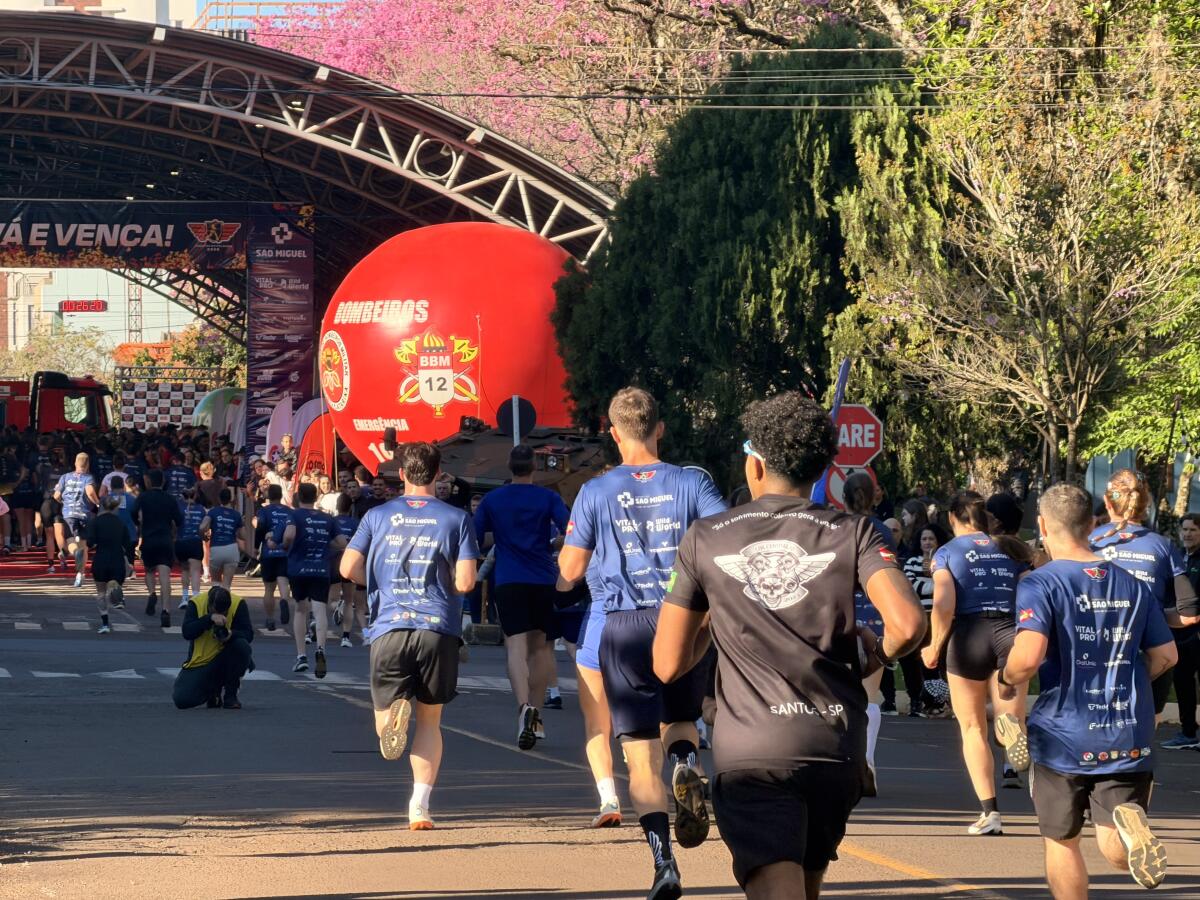 Corrida do Soldado reúne mais de mil participantes em São Miguel do Oeste