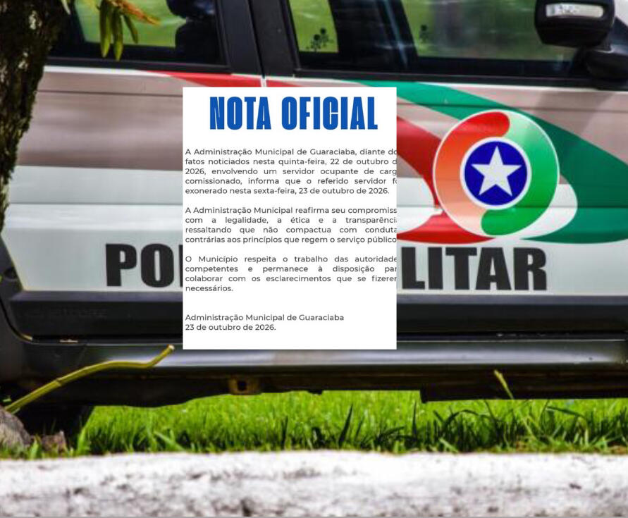 Prefeitura de Guaraciaba exonera servidor comissionado suspeito de receptação de fios de cobre
