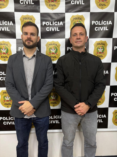 Novo delegado assume comando da Delegacia de Polícia de Palmitos