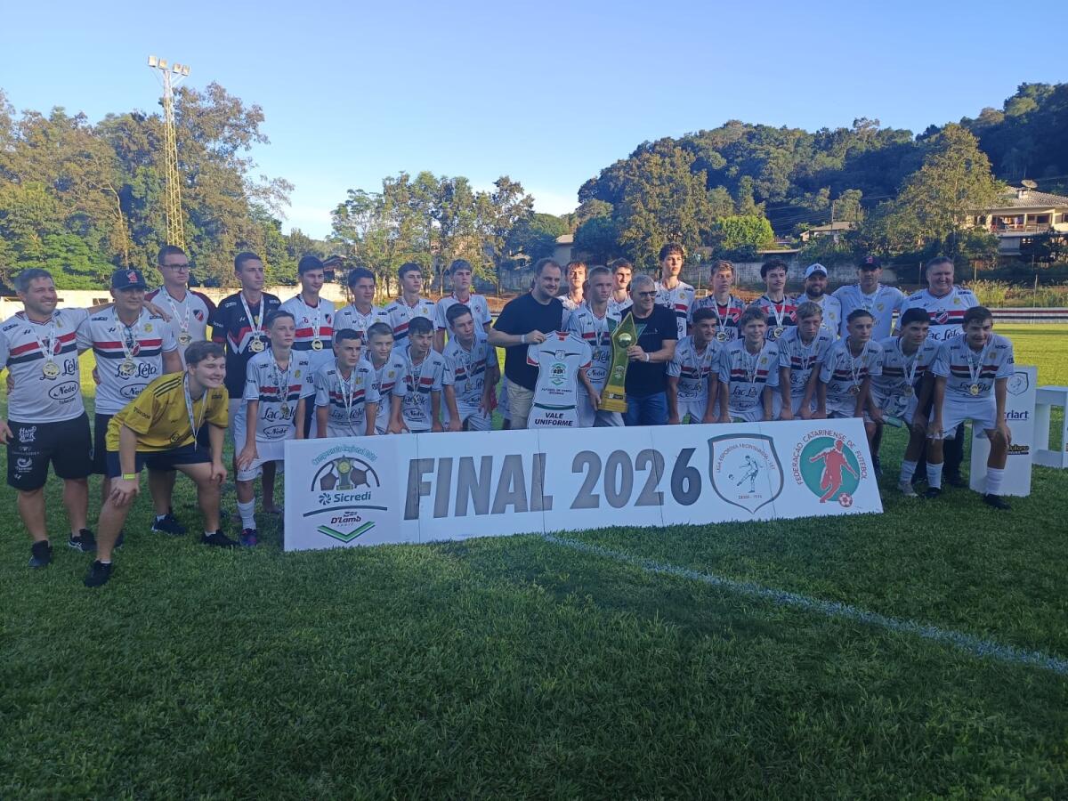 Aliança é campeão do Campeonato Regional Sub 18