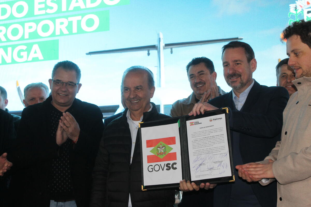Governador assina convênio de R$ 16 milhões para obras em Itapiranga
