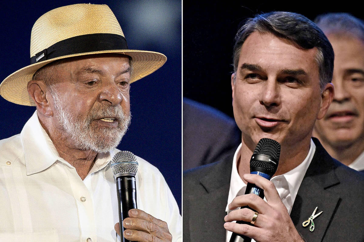 Lula terá mais tempo no horário eleitoral seguido por Flávio Bolsonaro