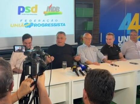 João Rodrigues confirma pré-candidatura com MDB de vice e Amin ao Senado