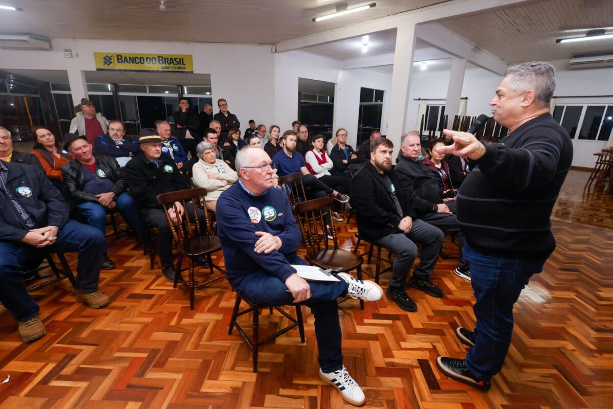 PSD promove encontro com João Rodrigues, Amin e Lunelli em Itapiranga