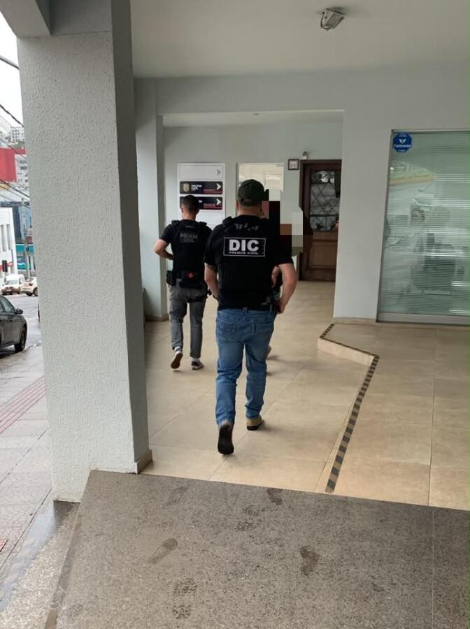 Polícia prende suspeito de assalto a conveniência de posto em Concórdia