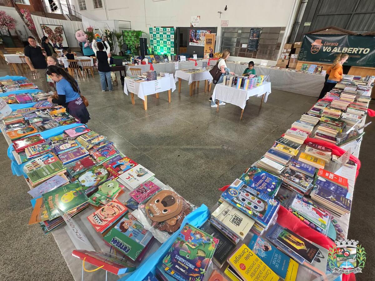 Inicia nesta quinta-feira Feira do Livro de São João do Oeste