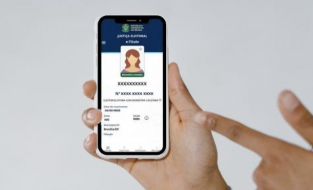 TSE permitirá baixar e-Título no próprio dia da votação nas Eleições 2026