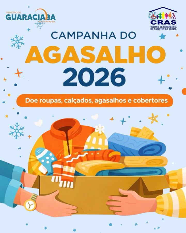 Campanha do Agasalho 2026 entra na reta final em Guaraciaba