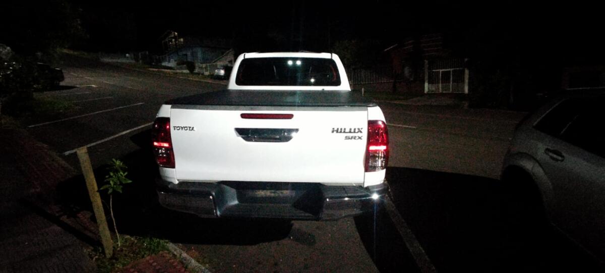 Adolescente é apreendido em SMO com Hilux furtada em Xanxerê