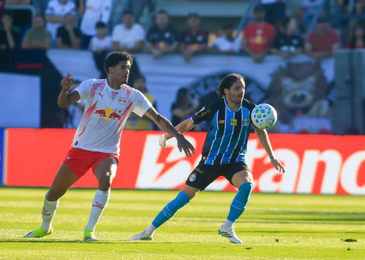 Grêmio perde para o Bragantino nos acréscimos