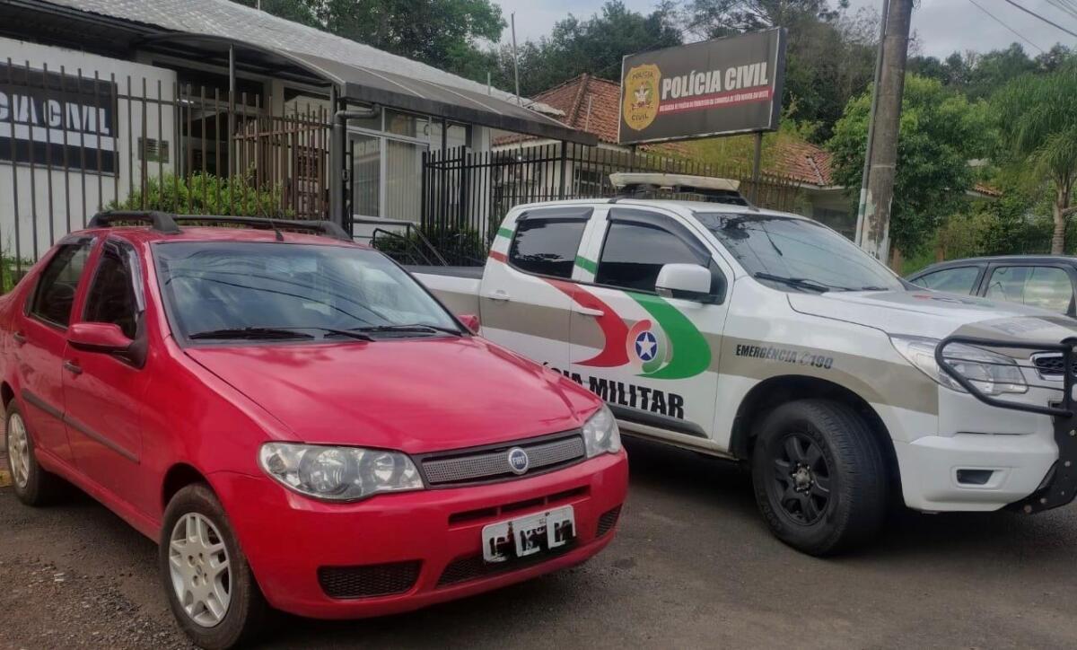 Veículo recuperado em São Miguel do Oeste foi furtado por adolescente no interior de Itapiranga
