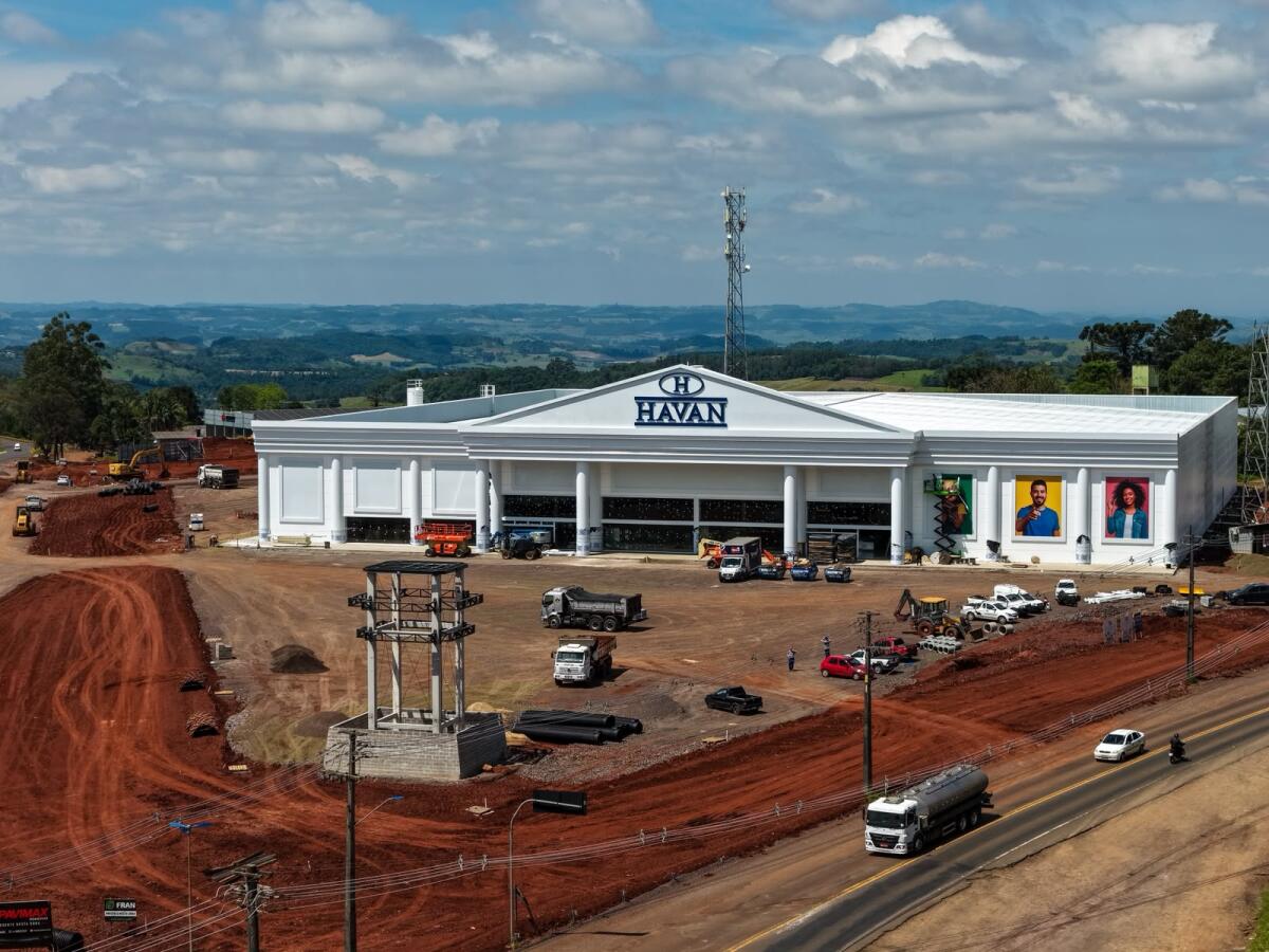 Com investimento de R$ 100 milhões, Havan inaugura megaloja em SMO em um mês