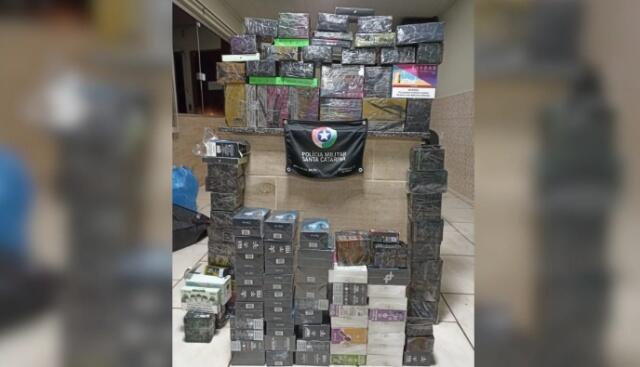 PMRv apreende R$ 28 mil em mercadorias contrabandeadas no Oeste