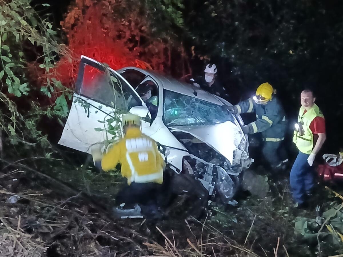 Homem sofre ferimentos graves em colisão na SC-163 em Itapiranga