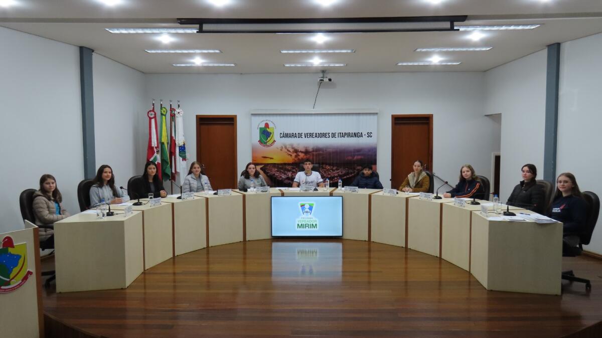 Câmara Mirim de Itapiranga elege Mesa Diretora
