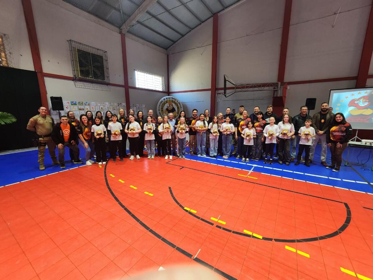 Proerd forma mais de 200 alunos em Itapiranga