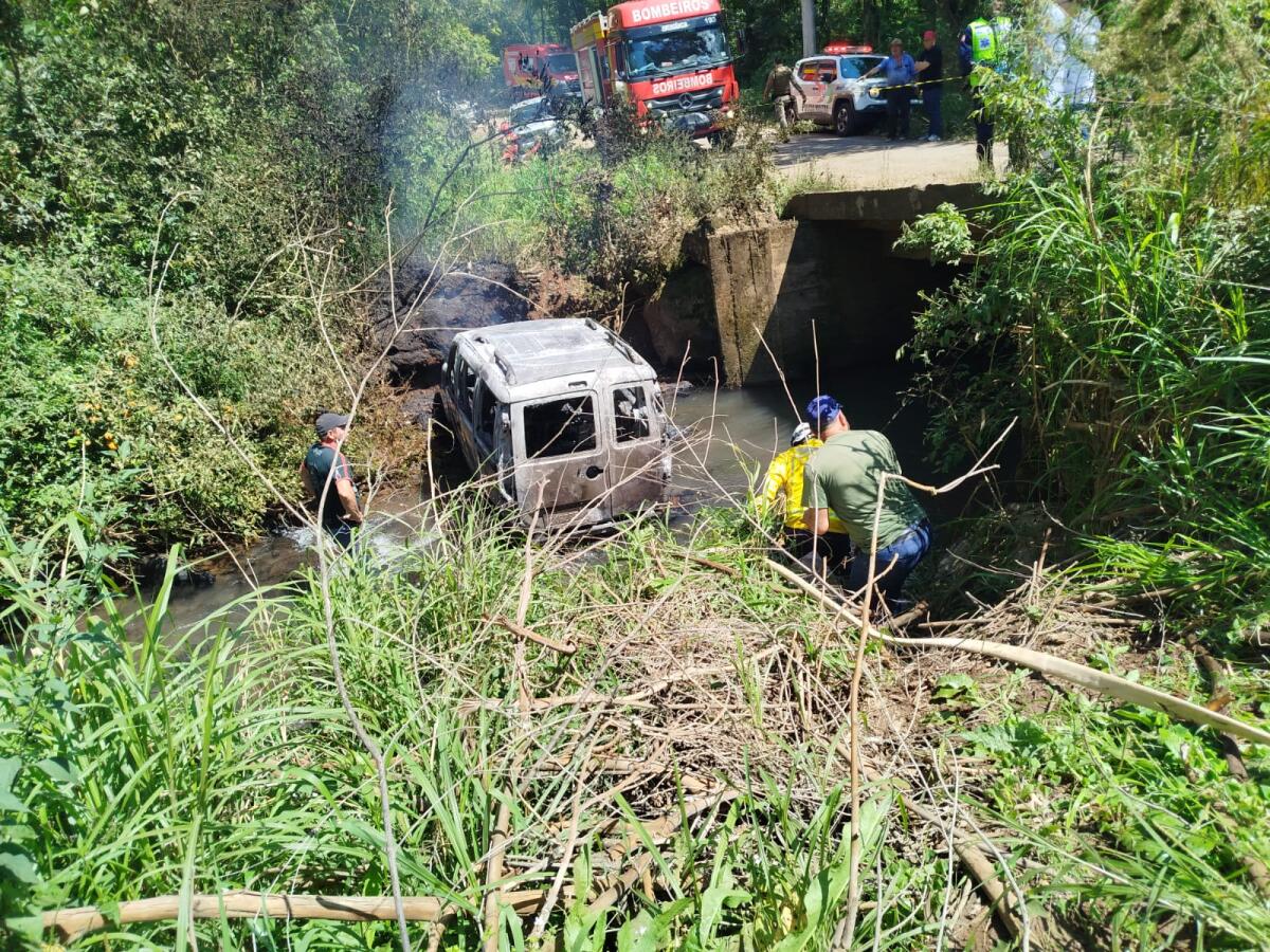 Homem natural de Itapiranga morre carbonizado em acidente no interior de Jupiá