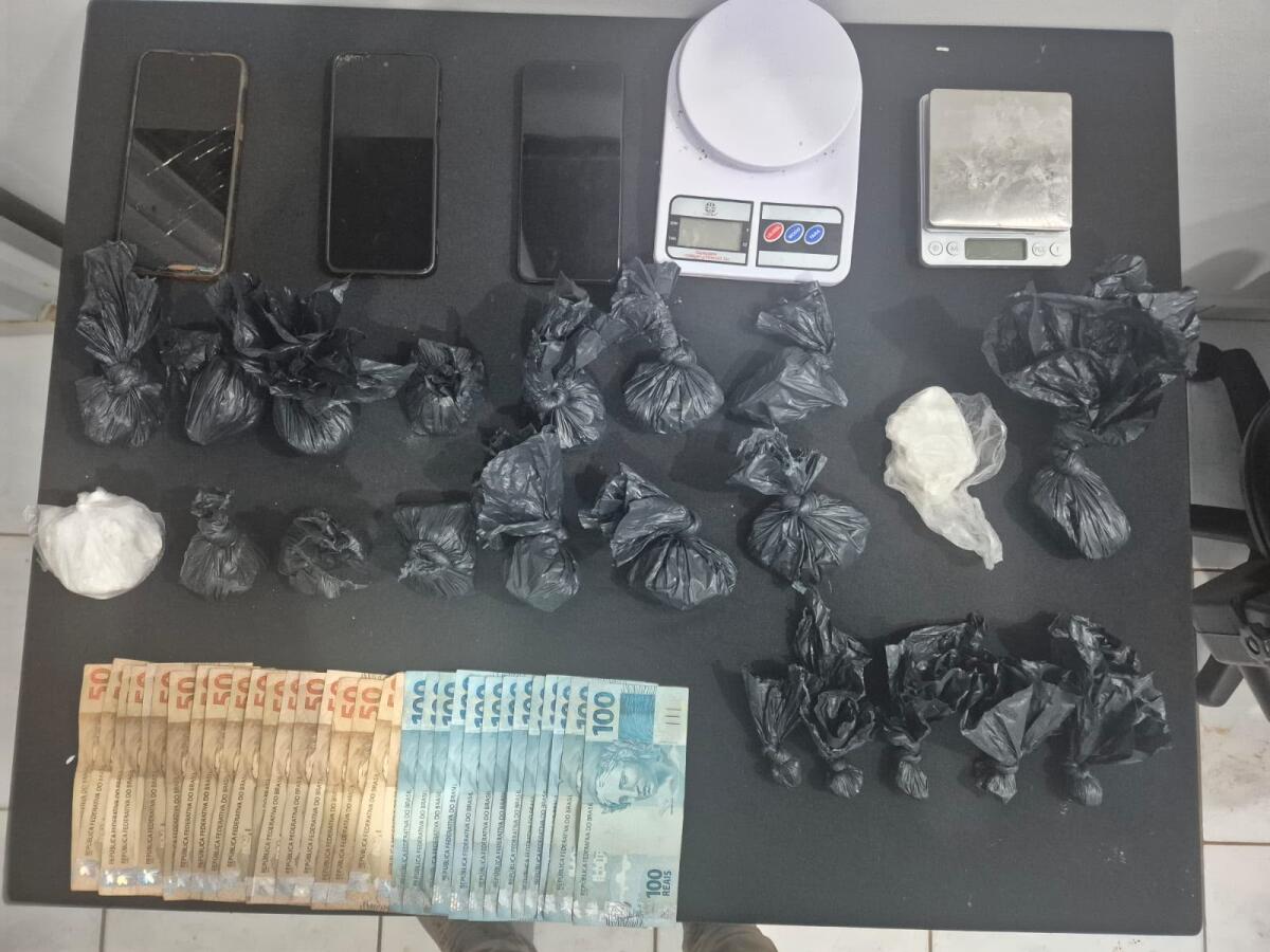 Dupla é presa por tráfico de drogas em São Miguel do Oeste