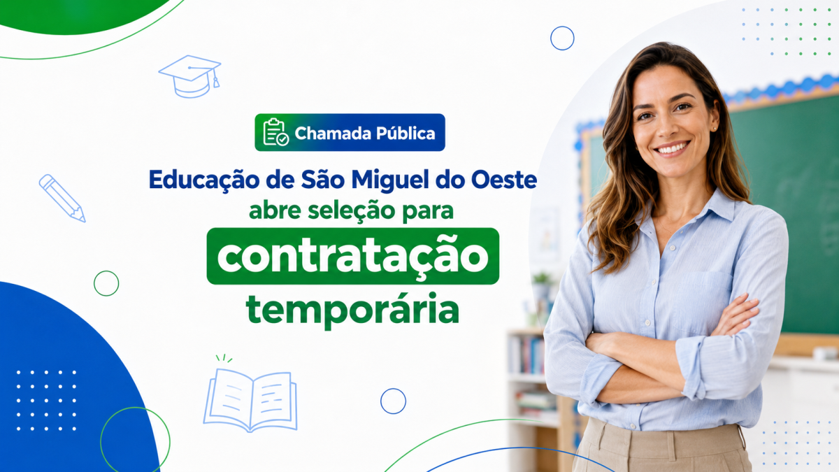 São Miguel realiza 7ª chamada pública para contratação na Educação