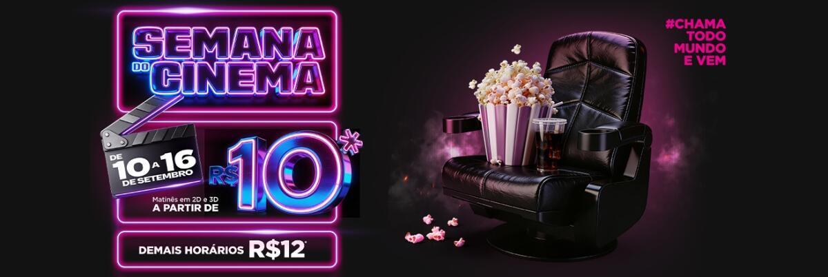Cine Peperi inicia Semana do Cinema com ingressos a partir de R$ 10