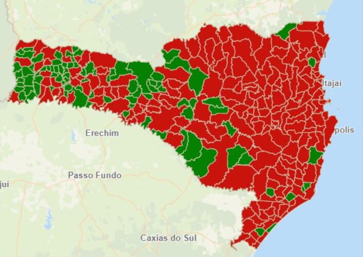 TCE aponta 11 municípios do Extremo Oeste com áreas suscetíveis a deslizamentos e inundações