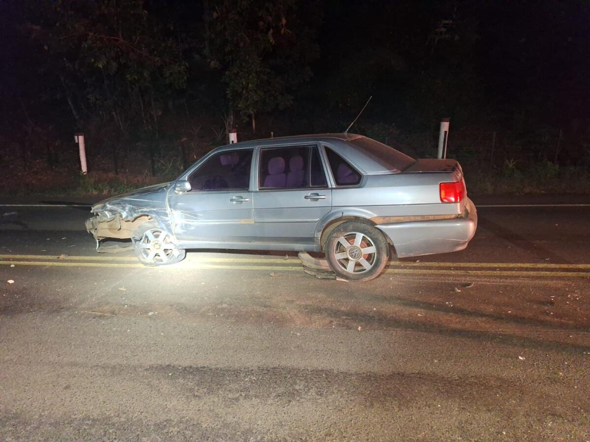 Motorista invade contramão e provoca acidente com caminhão na SC-386