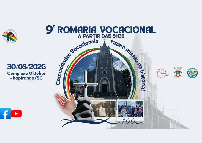 Romaria Vocacional terá seis mil pessoas em Itapiranga; Padre valoriza apoio de voluntários na organização