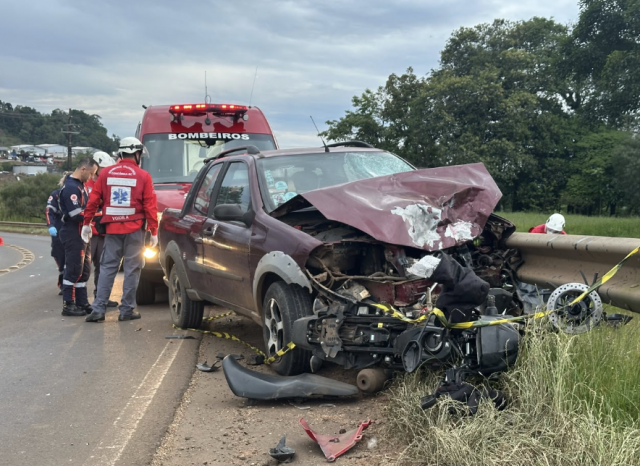 Motociclista de 25 anos morre em colisão na SC-283, em Concórdia