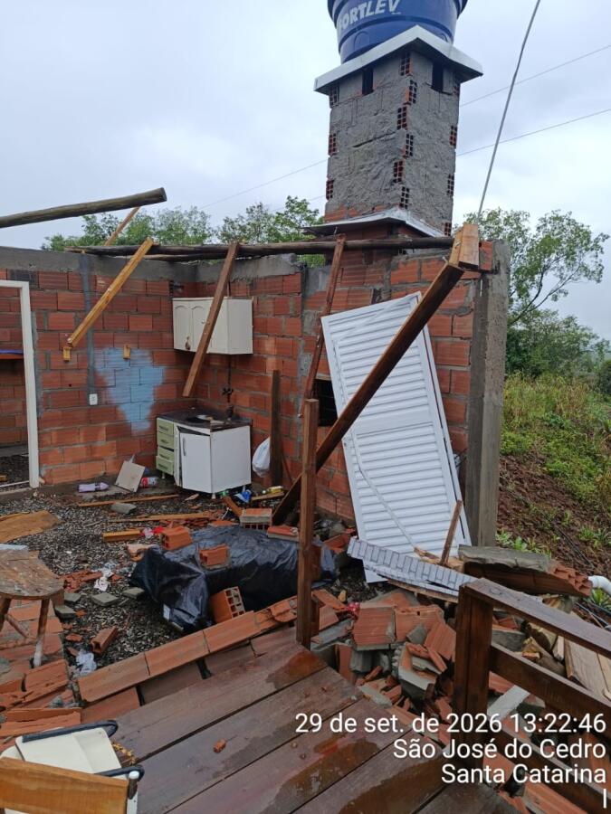 Defesa Civil finaliza prestação de contas de materiais distribuídos a famílias de São José do Cedro
