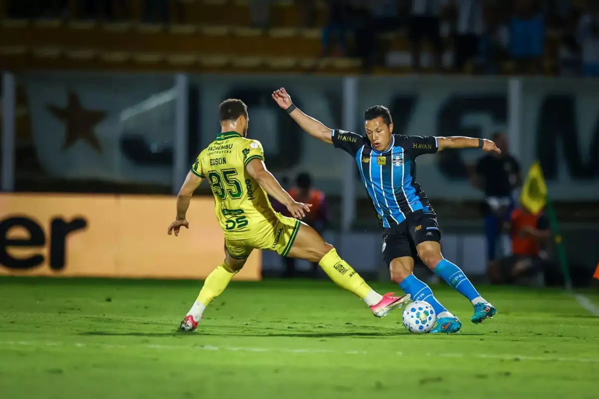 Grêmio vence o Mirassol e garante vaga nas quartas de final da Copa do Brasil