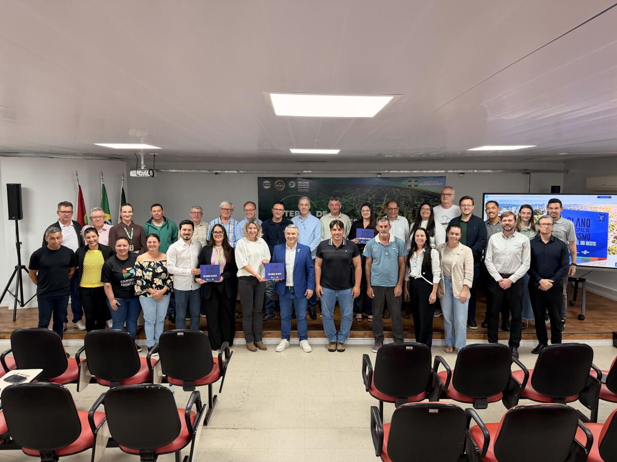 São Miguel do Oeste apresenta Plano Municipal de Turismo