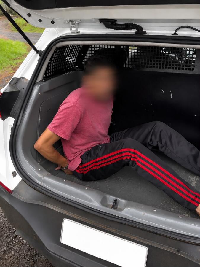 Homem condenado a mais de 65 anos de prisão por estupro de vulnerável em São João do Oeste é preso em Cordilheira Alta
