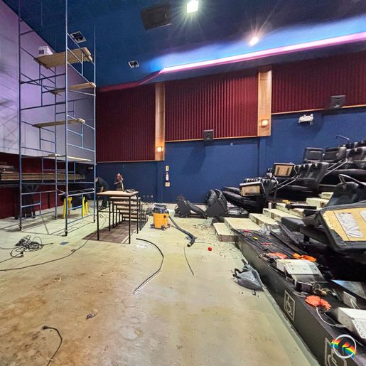 Cine Peperi passa por reforma na estrutura; confira