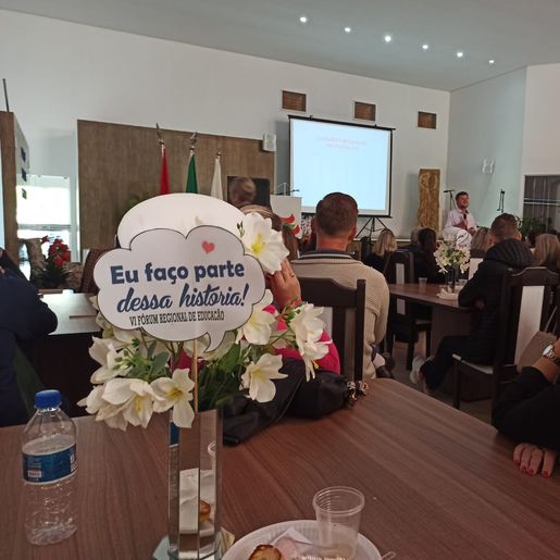 Tunápolis é sede do 6º Fórum Regional de Educação