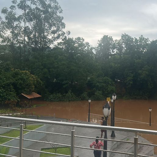 Defesa Civil de Mondaí alerta sobre a rápida elevação dos rios no município